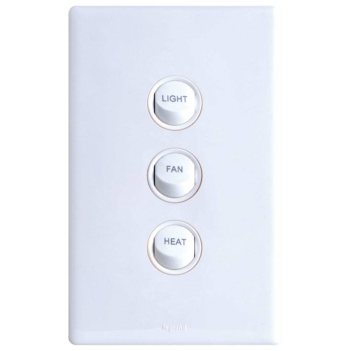 EXCEL E-DED 770/2 COVER-PLATE WHITE