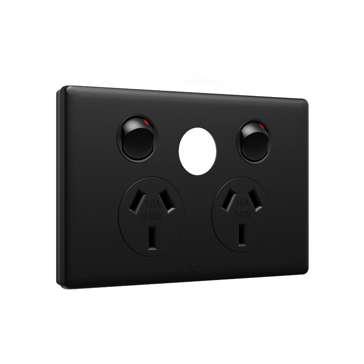XL LIFE DBL GPO 10A + DUAL USB CHGR A C