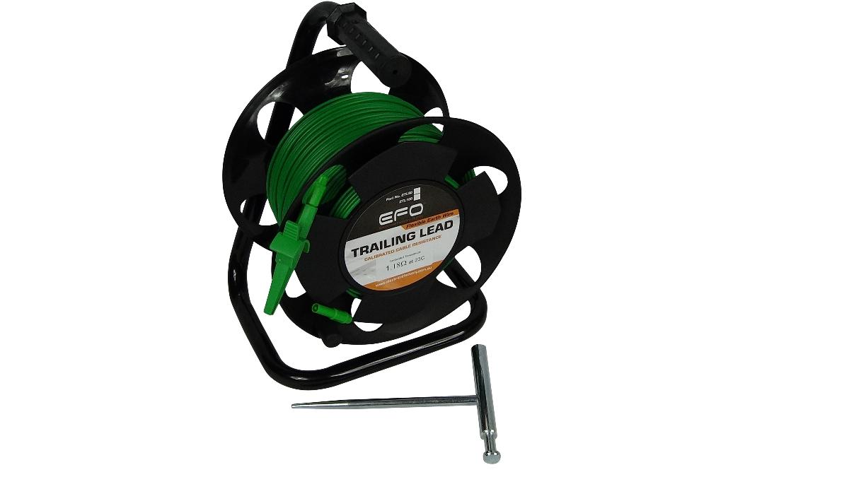 EARTH TRAILING LEAD 100M C/W SPIKE