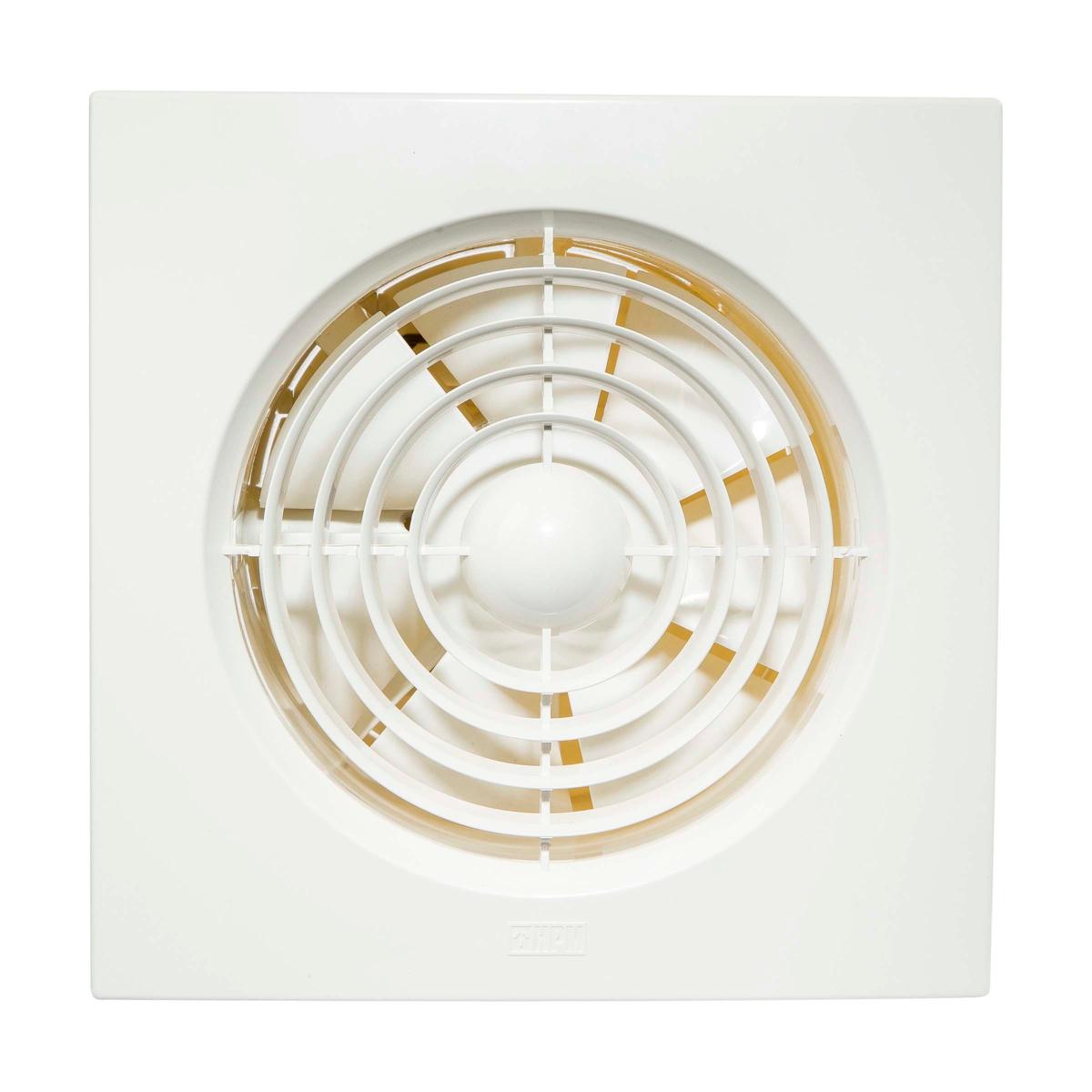 EXHAUST FAN SLIMLINE SQ WALL/CEIL 150MM