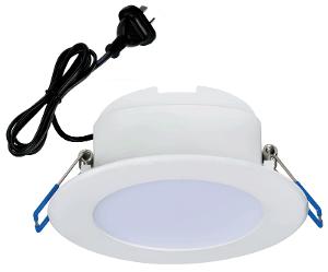 LED D/LIGHT PLASTIAL G3 7W CCT 90MM C/O LED D/LIGHT PLASTIAL G3 7W CCT 90MM C/O