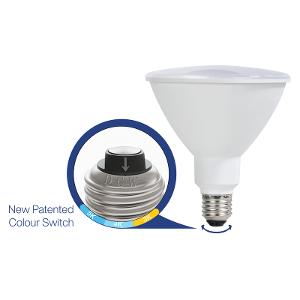 PAR38 TRI COLOUR E27 DIMMABLE IP65 PAR38 TRI COLOUR E27 DIMMABLE IP65