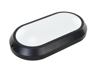 LED BUNKER LIGHT OVAL 8W CCT BLACK LED BUNKER LIGHT OVAL 8W CCT BLACK