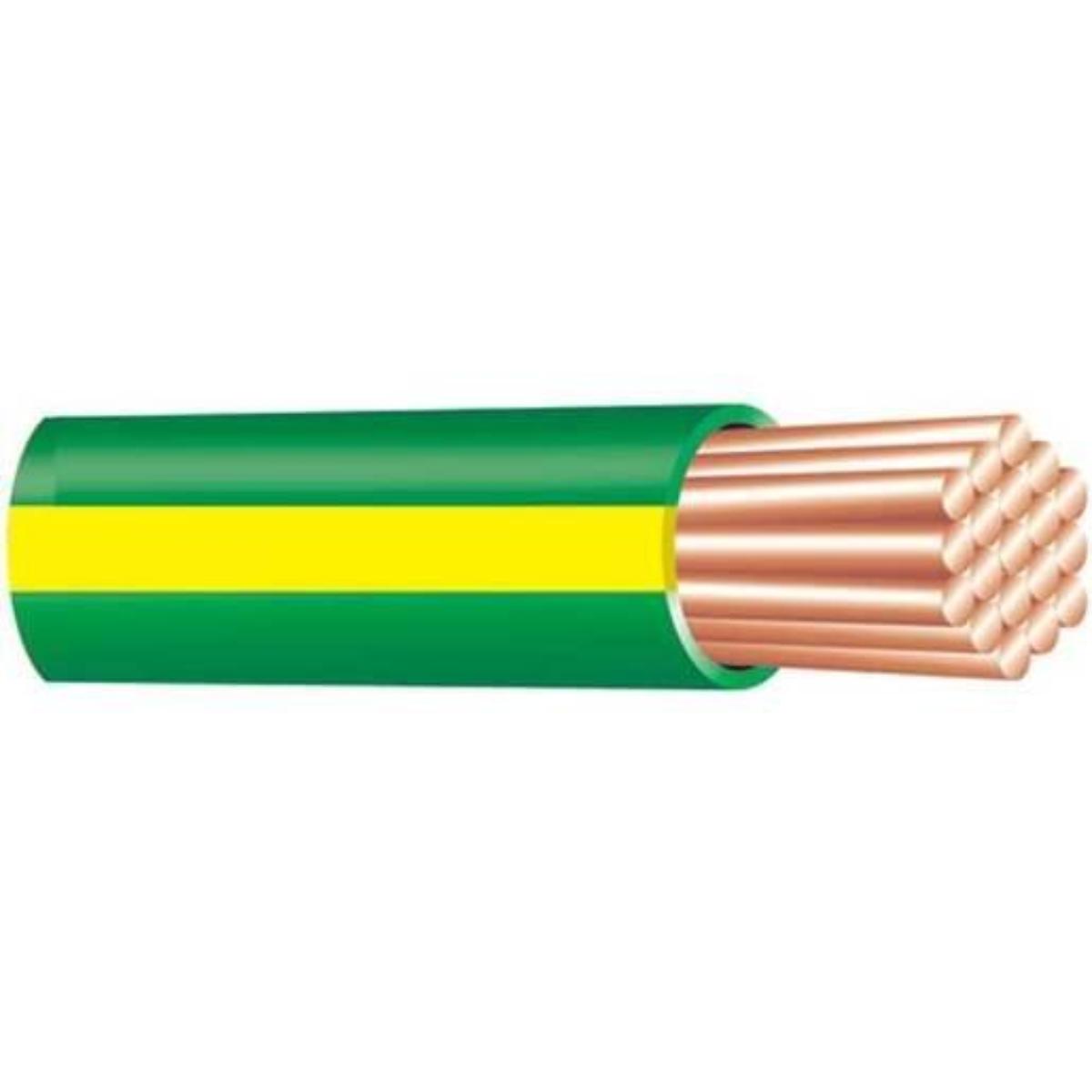FLEXIBLE EARTH 25MM 1C V90HT GRN/YELLOW