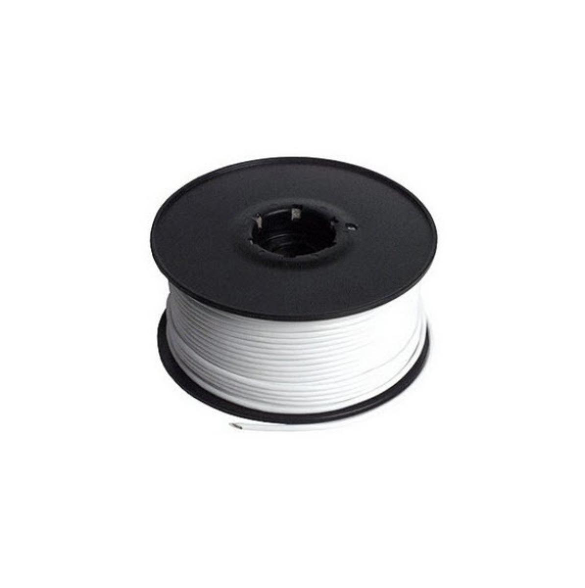 SECURITY CABLE 14/0.20 0.44MM 4C WHITE