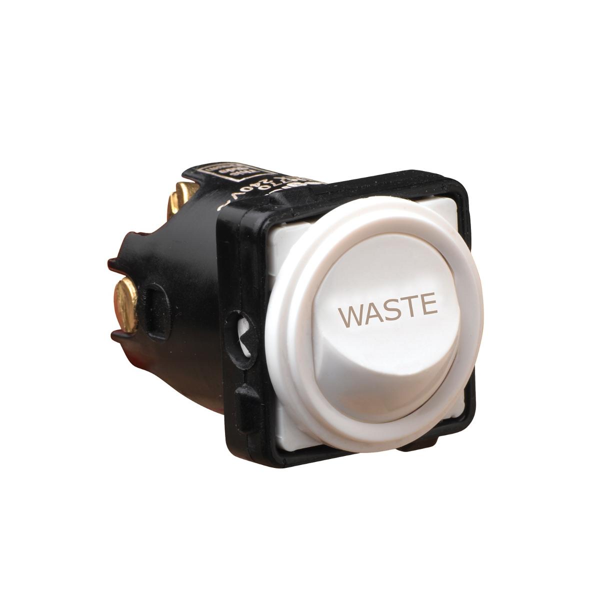 SWITCH MECH 16A TV ENGR WHITE