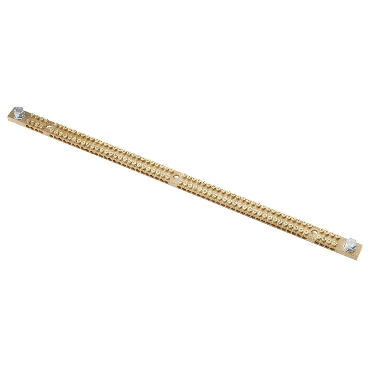 EARTH & NEUTRAL BAR 60P 165A DBLE SCREW