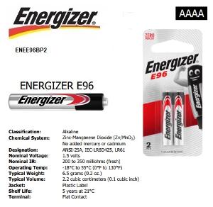 ALKALINE 1.5V BATTERY SIZE AAAA 2PK ALKALINE 1.5V BATTERY SIZE AAAA 2PK
