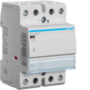 DIN CONTACTOR HUMFREE 63A 2N/O 230V 3MOD DIN CONTACTOR HUMFREE 63A 2N/O 230V 3MOD