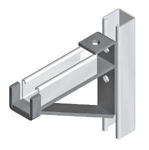 CANTILEVER BRACKET BRACED 206MM HDG CANTILEVER BRACKET BRACED 206MM HDG