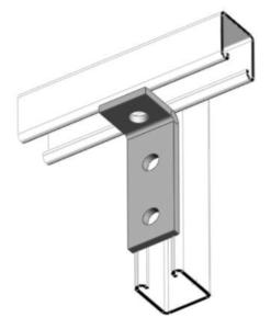 BRACKET ANGLE 90D 3 HOLE HDG