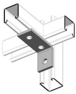 BRACKET ANGLE 90D 3 HOLE HDG BRACKET ANGLE 90D 3 HOLE HDG