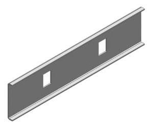 ET EZTRAY SPLICE PLATE FASTENER HDG