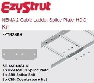 CABLE LADDER SPLICE PLATE KIT NEMA-2 HDG CABLE LADDER SPLICE PLATE KIT NEMA-2 HDG