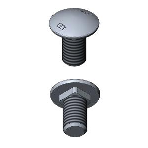 CUP HEAD BOLT M10X16 STAINLESS STEEL