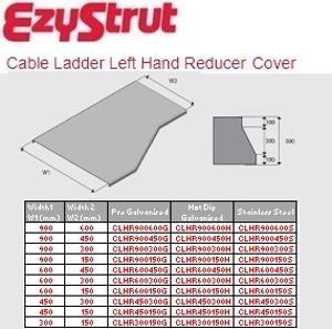 CABLE LADDER L/H REDUCER CVR 300-150 HDG CABLE LADDER L/H REDUCER CVR 300-150 HDG