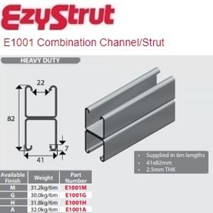 STRUT PLN DOUBLE 41X41 H/DUTY MILLED 6M