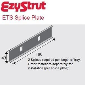 ET EZTRAY SPLICE PLATE FASTENER GALV