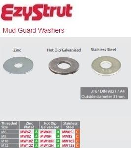 MUD GUARD WASHER M12 ZINC MUD GUARD WASHER M12 ZINC