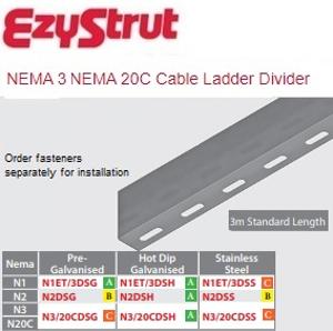 N3/20C DIVIDER STRIP 3MTR HDG N3/20C DIVIDER STRIP 3MTR HDG