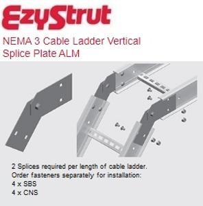 NEMA 3 VERTICAL SPLICE PLATE ALUMINIUM NEMA 3 VERTICAL SPLICE PLATE ALUMINIUM