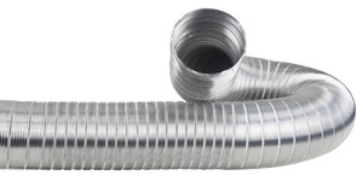 SEMI RIGID ALUM DUCT 125MM X 3M