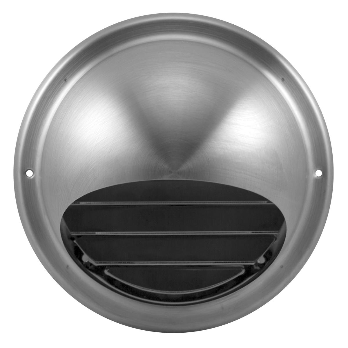 EXTERNAL LOUVRED DOME VENT SS304 150MM