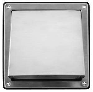 EXTERNAL HOOD VENT 125MM SS304 EXTERNAL HOOD VENT 125MM SS304