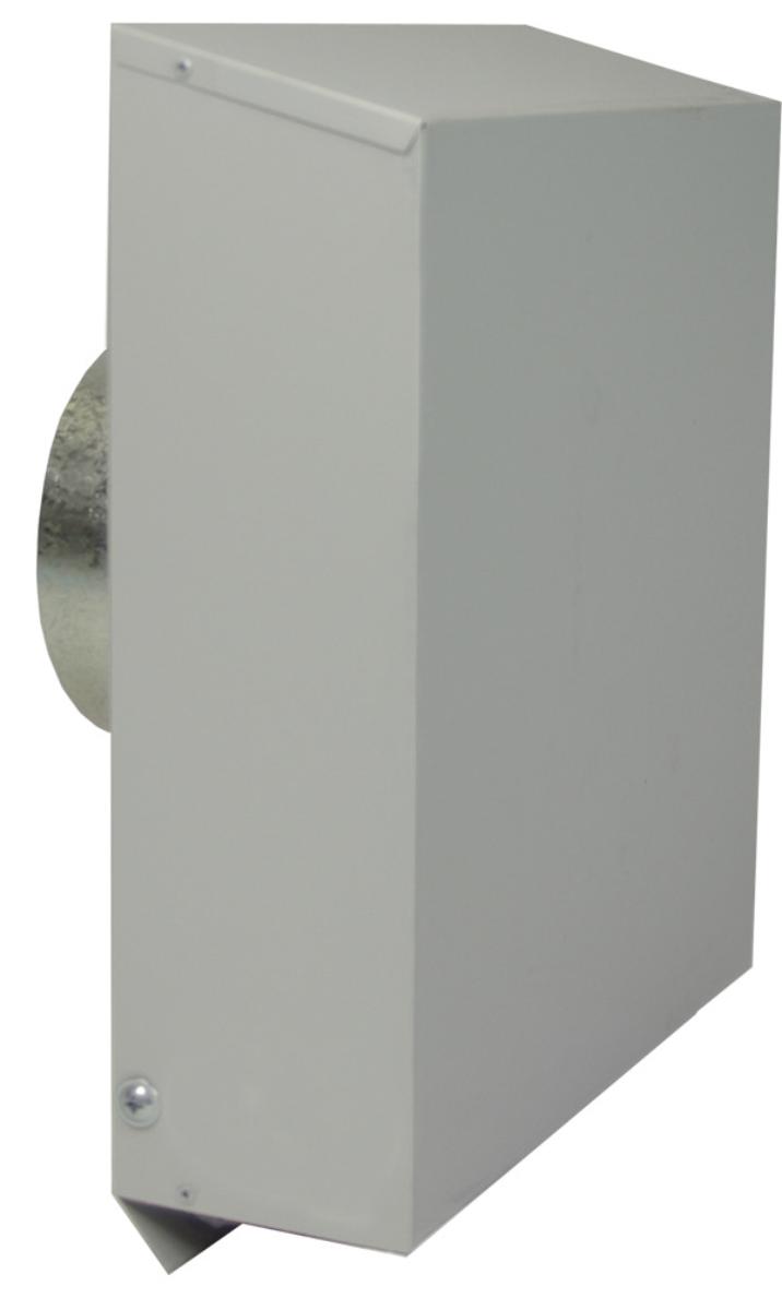 EXHAUST FAN THRU WALL 4 POLE 150MM
