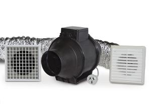 IN-LINE FAN KIT PROVENT 100MM IN-LINE FAN KIT PROVENT 100MM