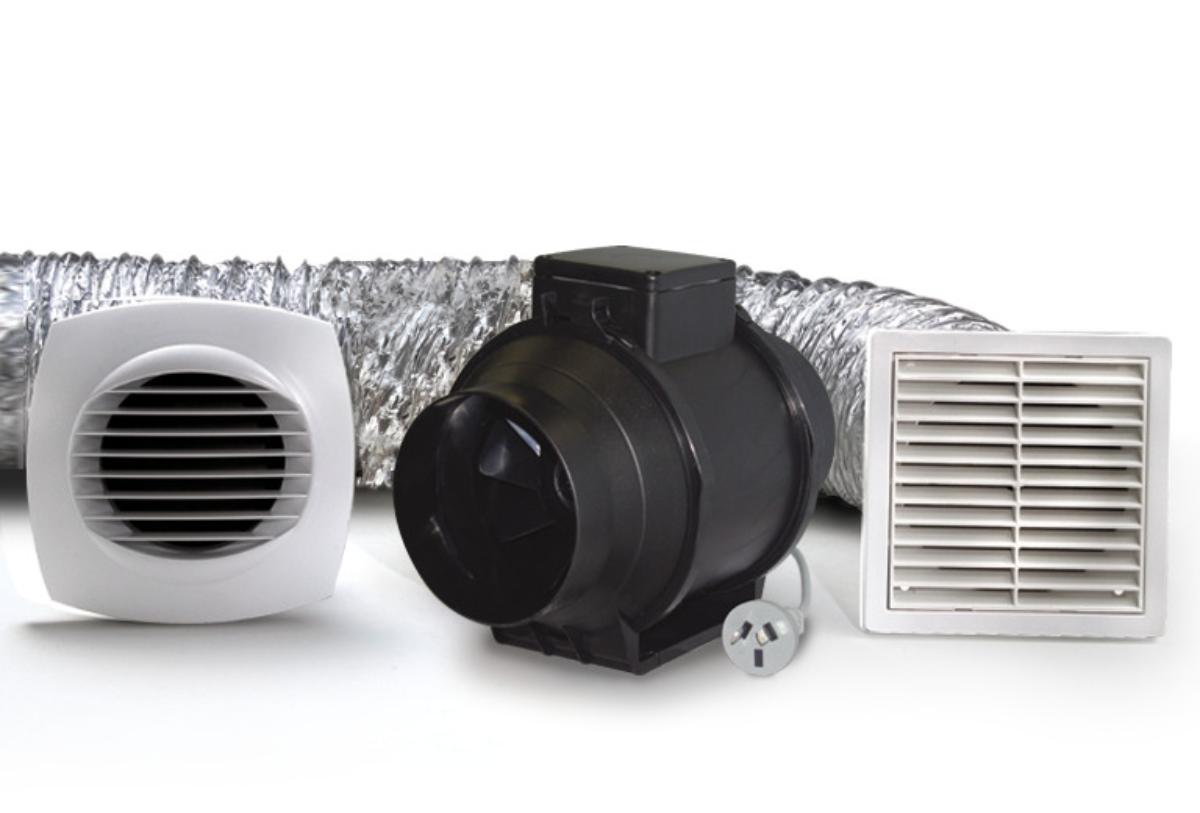 IN-LINE FAN KIT PROVENT 125MM