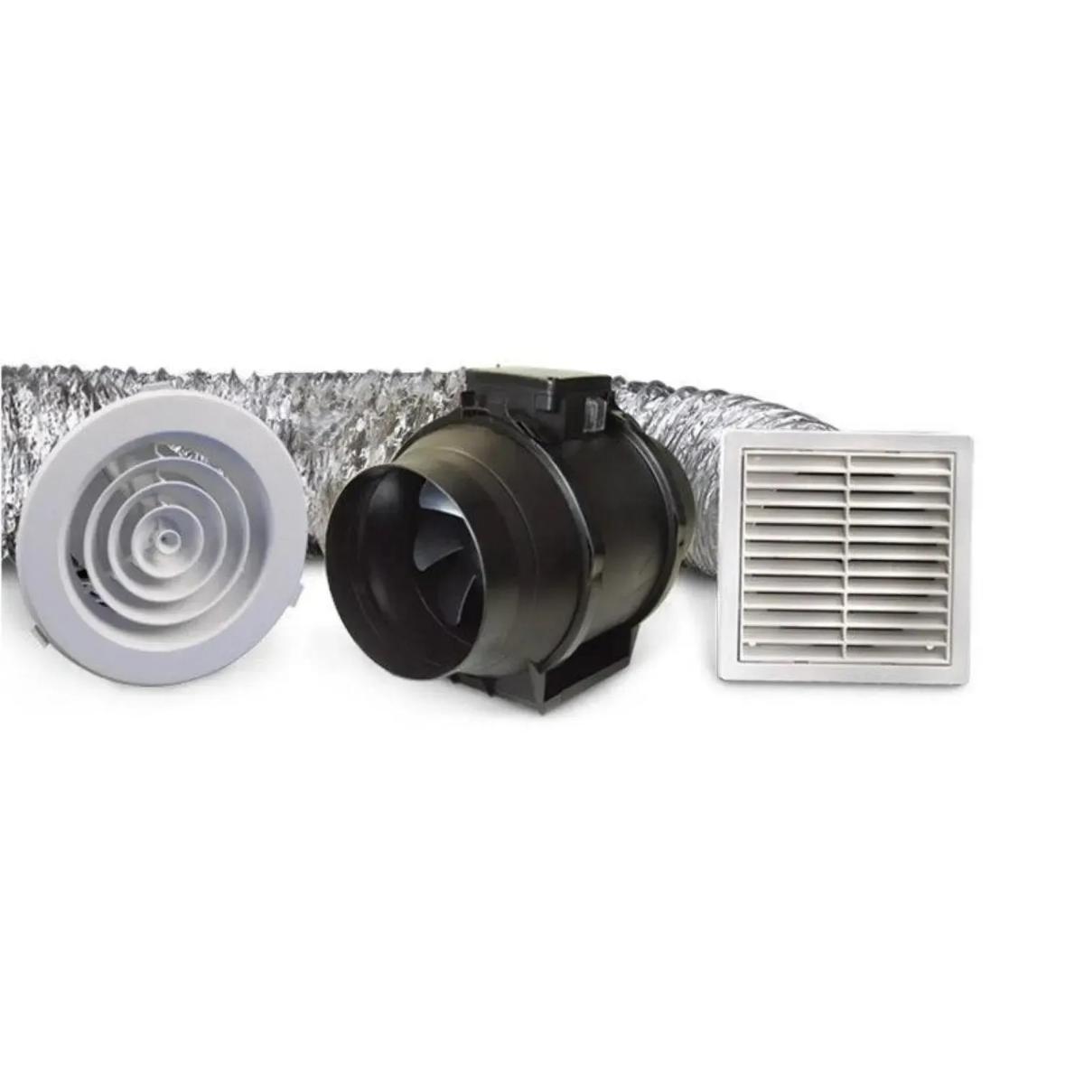 IN-LINE FAN KIT PROVENT 150MM