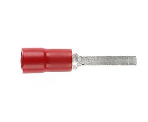 INSUL 2MM FLAT BLADE TERM D/G RED 100PK