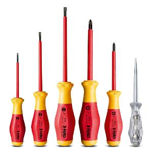 ERGONIC SCREWDRIVER SET 1000V VDE 6 PCE ERGONIC SCREWDRIVER SET 1000V VDE 6 PCE