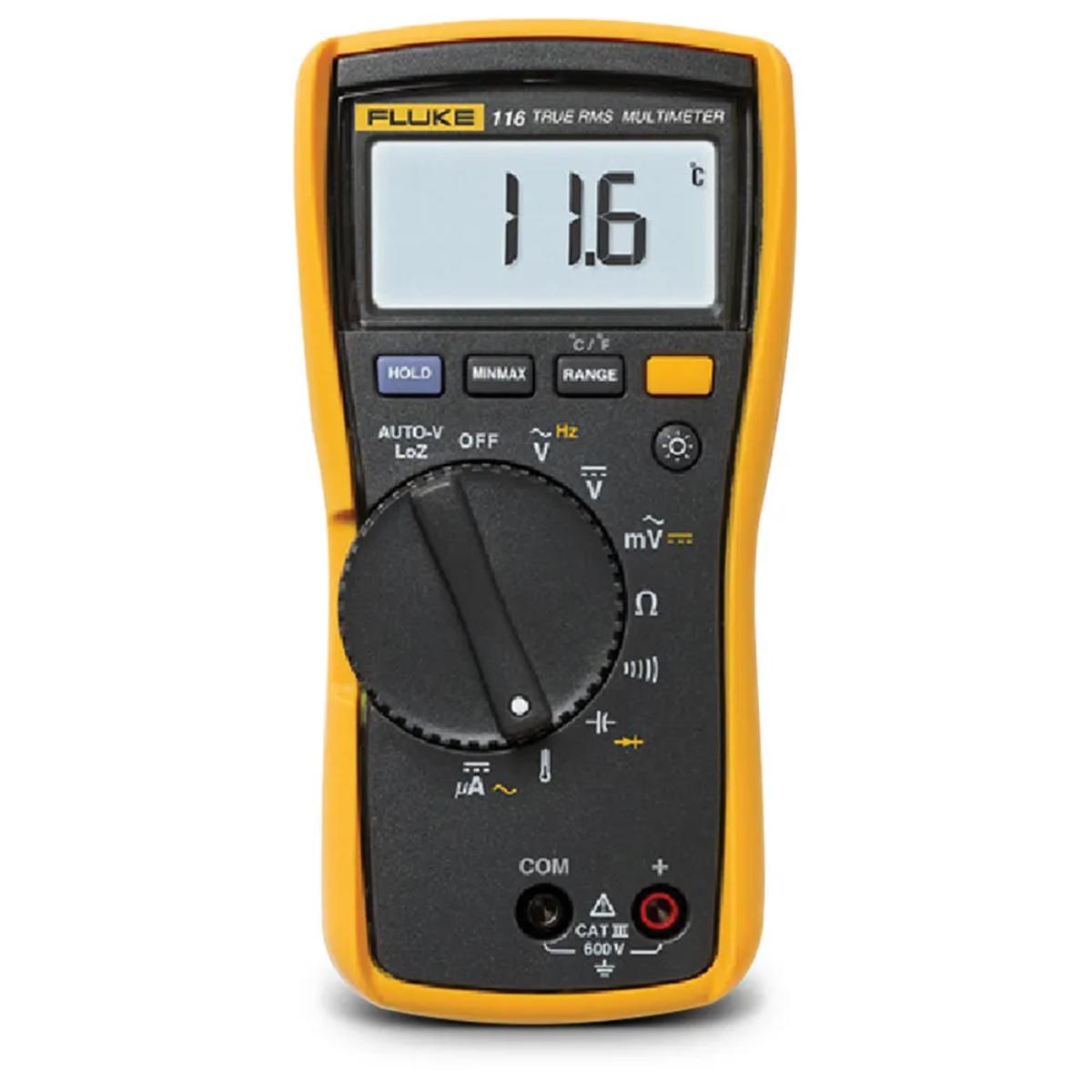 DIGITAL HVAC MULTIMETER + THERMOMETER