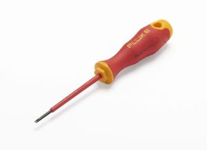INSULATED SLOTTED SCREWDRIVER 4MMX100MM INSULATED SLOTTED SCREWDRIVER 4MMX100MM
