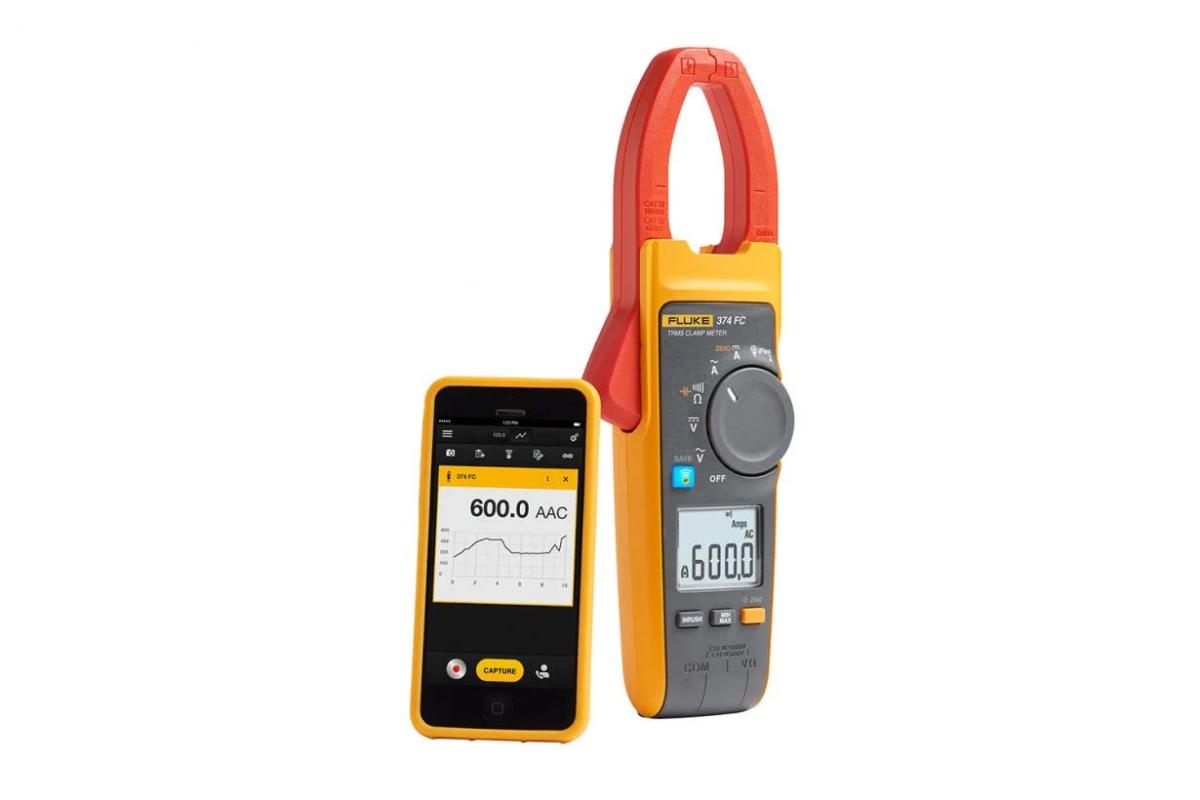 600A AC/DC TRMS WIRELESS CLAMP METER