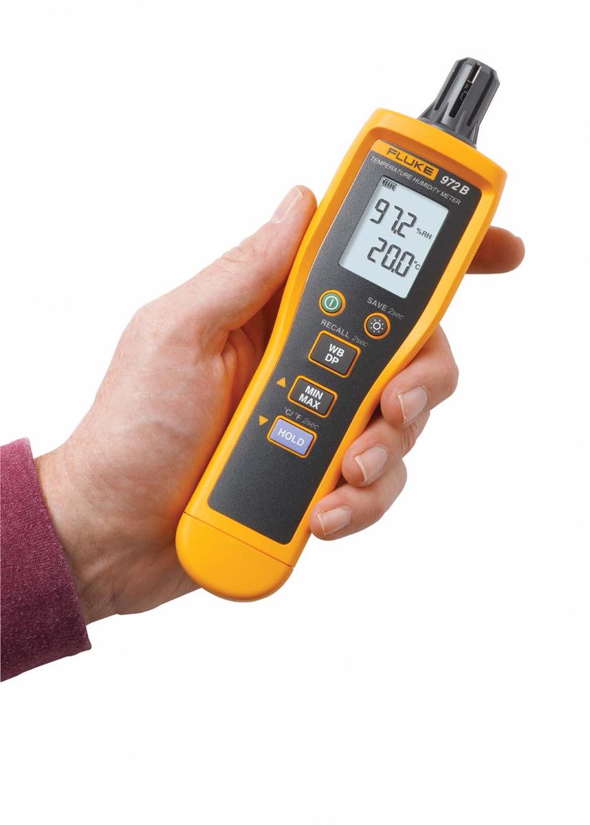 972B TEMPERATURE HUMIDITY METER