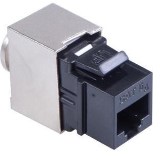 CAT6A RJ45 DATA JACK K/STONE UTP BLK/WHT CAT6A RJ45 DATA JACK K/STONE UTP BLK/WHT