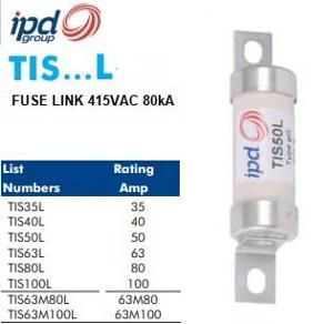 FUSE BOLT-IN CENTRE TAG 50 AMP 415V FUSE BOLT-IN CENTRE TAG 50 AMP 415V