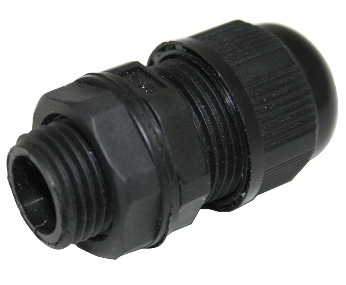 NYLON CABLE GLAND 12MM IP68 BLACK