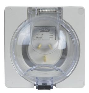 APPLIANCE INLET IP66 10A 250V 3 FLAT PIN APPLIANCE INLET IP66 10A 250V 3 FLAT PIN