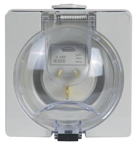 APPLIANCE INLET 250V 3PIN 15A IP66 GRE APPLIANCE INLET 250V 3PIN 15A IP66 GRE