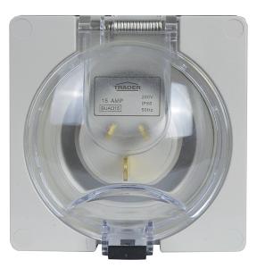 APPLIANCE INLET IP66 15A 250V 3 FLAT PIN APPLIANCE INLET IP66 15A 250V 3 FLAT PIN