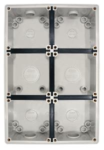 ENCLOSURE BACK BOX 6 GANG WITH 2 X 32MM ENCLOSURE BACK BOX 6 GANG WITH 2 X 32MM