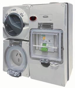 SW/PLUG RCD PRT IP66 3FPIN 250V 20A 30MA SW/PLUG RCD PRT IP66 3FPIN 250V 20A 30MA
