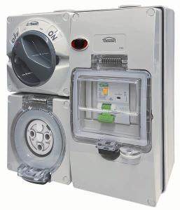 SW/PLUG RCD PRT IP66 3RPIN 250V 20A 30MA SW/PLUG RCD PRT IP66 3RPIN 250V 20A 30MA