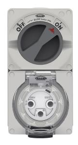 SWITCHED SOCKET COMBINATION 250V 3PIN 32 SWITCHED SOCKET COMBINATION 250V 3PIN 32