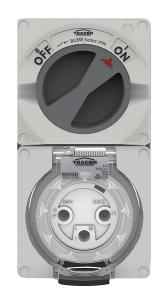 SWITCHED SOCKET COMBINATION 250V 3PIN 32 SWITCHED SOCKET COMBINATION 250V 3PIN 32