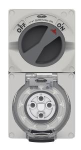 SWITCHED SOCKET COMBINATION 500V 4PIN 20 SWITCHED SOCKET COMBINATION 500V 4PIN 20